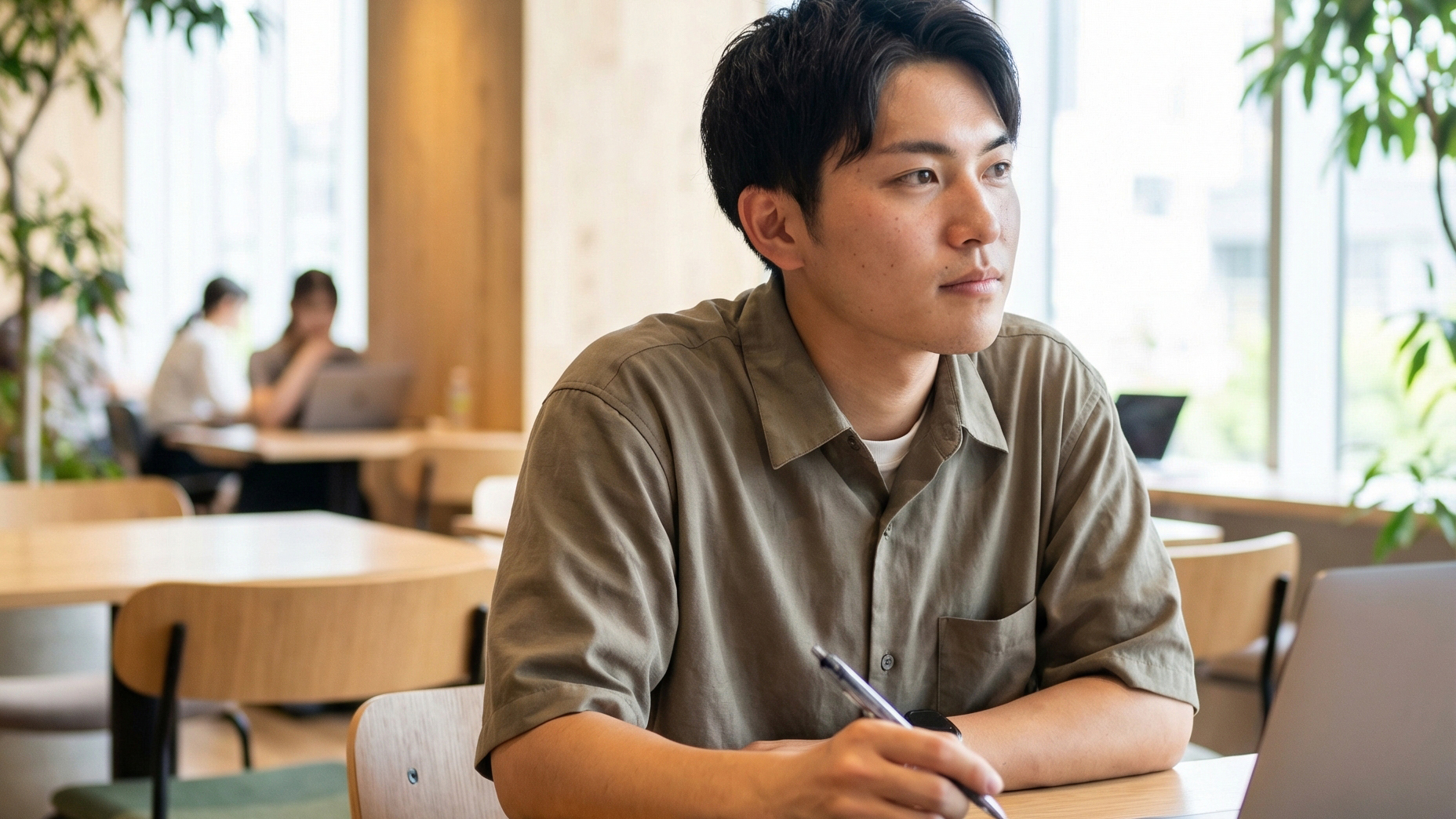 長期インターン応募の志望動機の構成を整理する学生