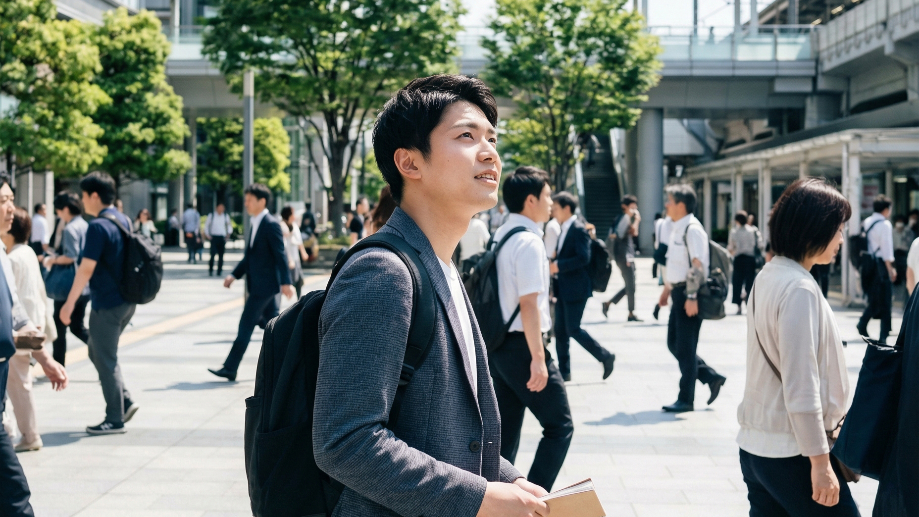 長期インターンに向かう意志を持った大学生