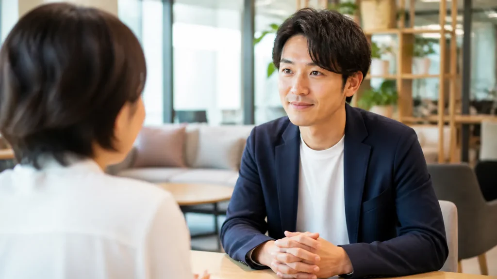 人の話を聞く仕事20選!大学生向けに仕事内容と試し方を紹介 1. 営業の図解