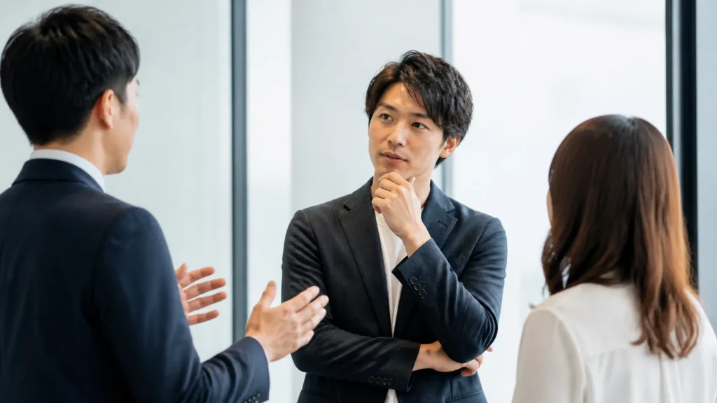 人の話を聞く仕事20選!大学生向けに仕事内容と試し方を紹介 5. コンサルタントの図解