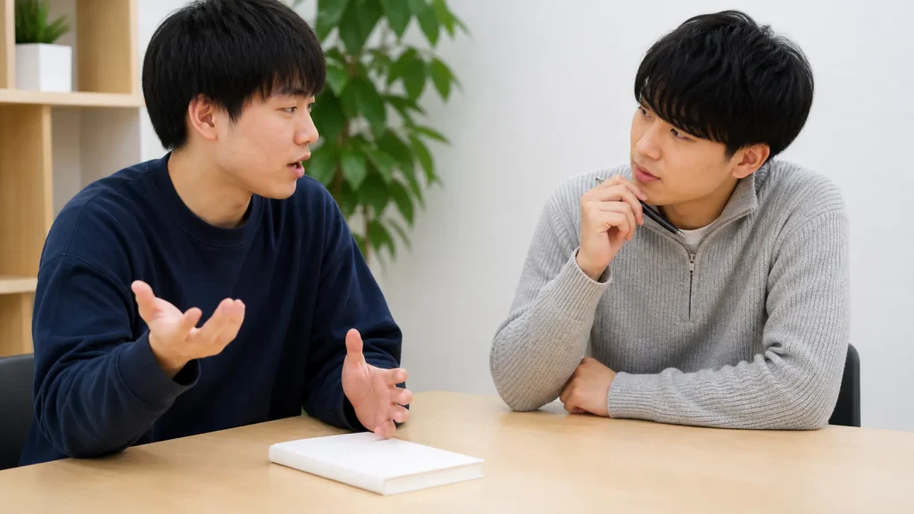 人の話を聞く仕事20選!大学生向けに仕事内容と試し方を紹介 15. 塾講師の図解